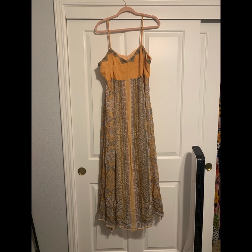 Anthropology maxi dress